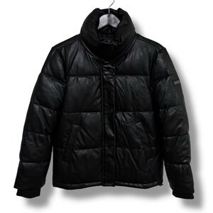 Women's Black Puffer Jacket